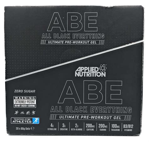 Gel Pre Workout ABE Ultimate Applied Nutrition Su Zumub