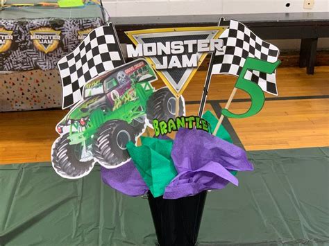 Pin by Lisa McCallister on Monster Jam Birthday Party | Monster truck ...