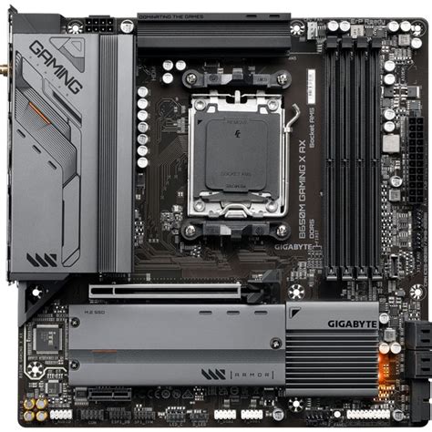 GIGABYTE B650M Gaming X AX Socket AM5 Moederbord Donkerbruin RAID 2