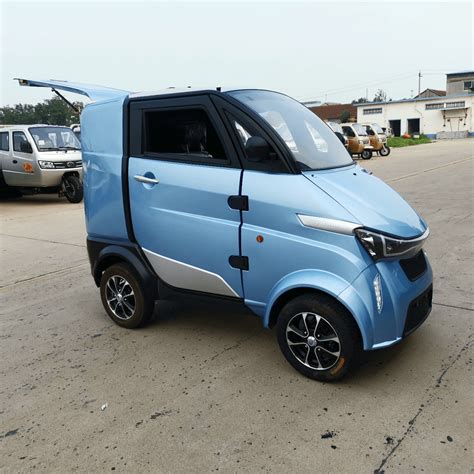 Mini Wheel Electric Cabin Scooter Pizza Food Delivery Truck Eec