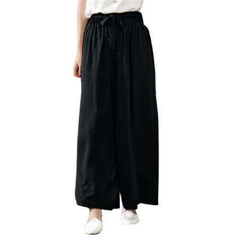 3xl 5xl Plus Size Women Wide Leg Pants Summer Casual Loose Baggy Pants