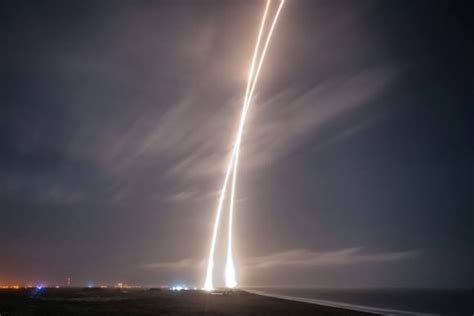 The Falcon Has Landed Spacex Soft Lands Rocket After Launch In