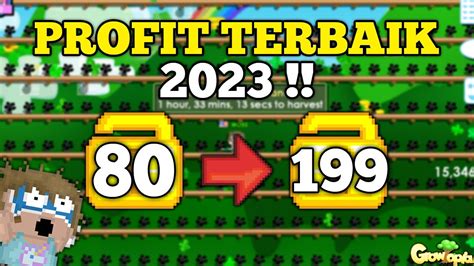 Profit Terbaik Dengan Modal Wl Profit Terbaik Growtopia