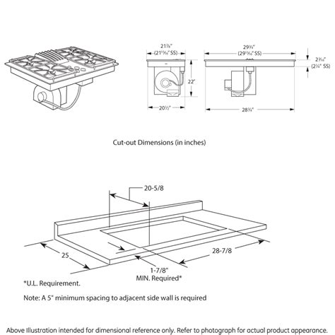 GE Profile™ 30" Built-In Gas Downdraft Cooktop - PGP9830DRBB - GE ...