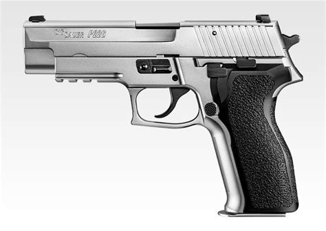 Tokyo Marui Sig Sauer P E Stainless Steel Airsoft Gas Blowback Gbb