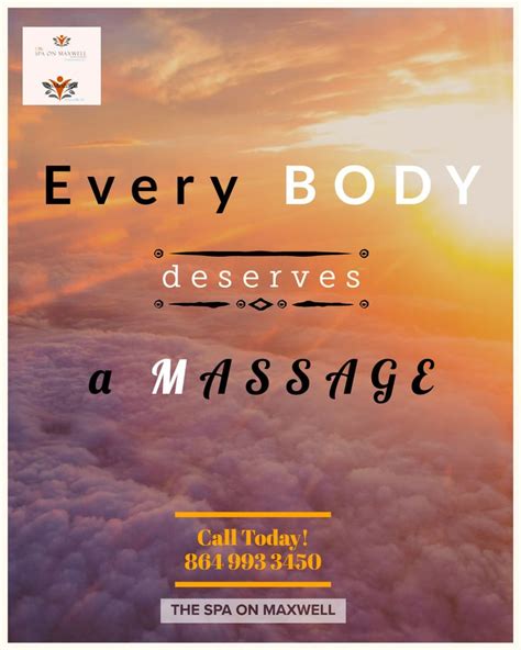 Everybody Deserves A Massage Medical Spa Medispa Massage