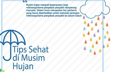 Tips Menjaga Kesehatan Di Musim Hujan Lakukan Ini Agar Tetap Bugar