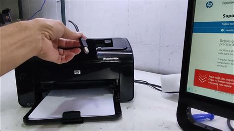 Como Fazer A Instalação Da Impressora Hp Laserjet P1102w Na Usb Passo A Passo Youtube