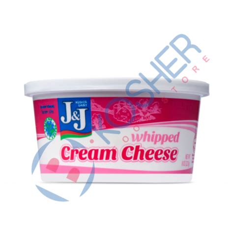 Jj Whipped Plain Cream Cheese B Kosher Your Uk Kosher Supermarket