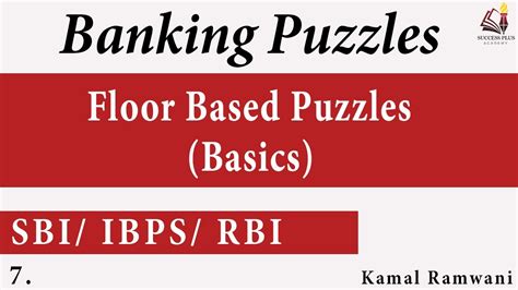 Floor Based Puzzles Basics Banking Puzzles Complete Course Of