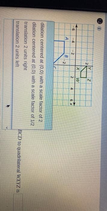 Solved Describe A Similarity Transformation That Maps Chegg