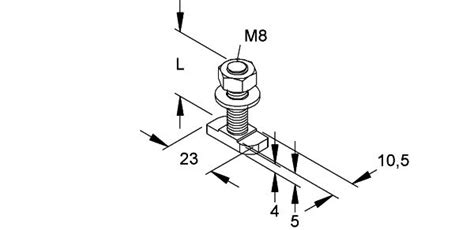 Niedax Hammerkopfschraube HM308 30 Elektromax24