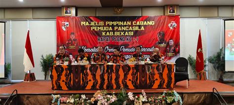 Bangun Sinergi Antar Pengurus Mpc Pemuda Pancasila Kabupaten Bekasi