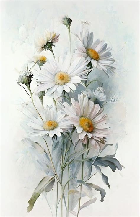 Pin by talina on سكتش رسم in 2024 Flower painting canvas Floral