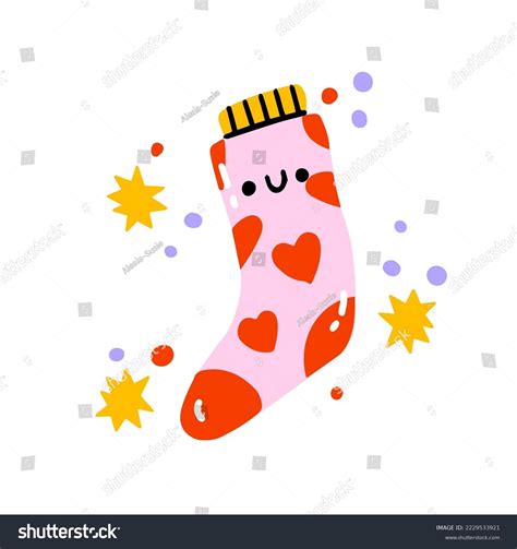 Cartoon Socks Cute Socks Characters Vector Stock Vector (Royalty Free ...