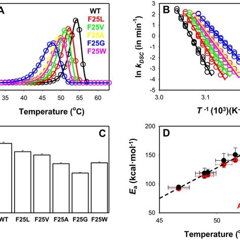 Thermal Denaturation Of Hpgk Variants Monitored By Cd Spectroscopy