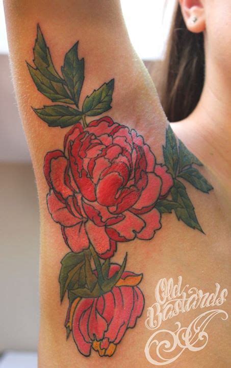 Watercolor Tattoos Peony Ideas Flawssy