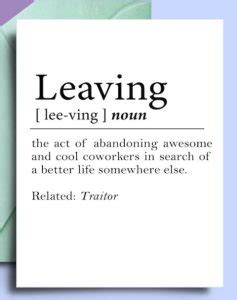 88 Funny Farewell Quotes To Make Hilarious Goodbye Cards!