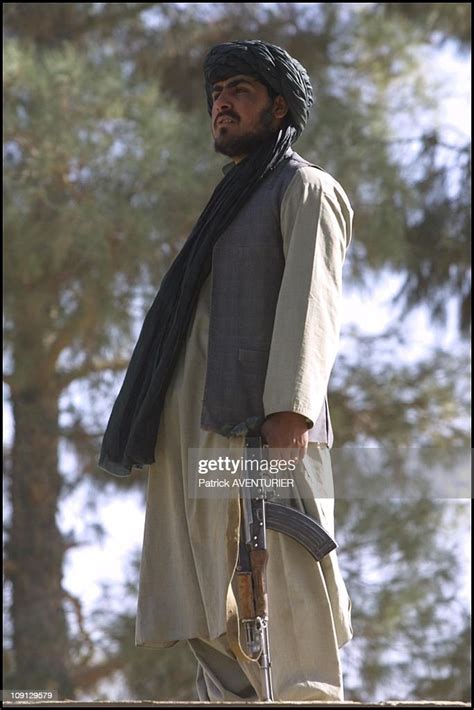 Taleban Soldiers On The Road To Kandahar On November 21th Afghanistan