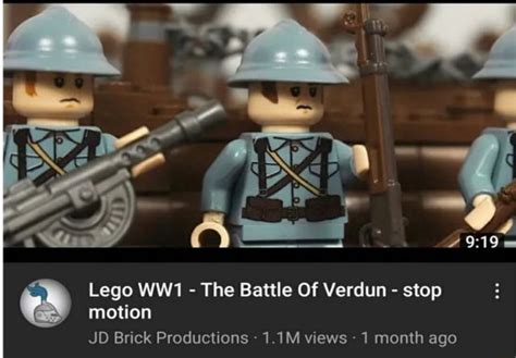 Lego The Battle Of Verdun Stop Motion JD Brick Productions 1 1M