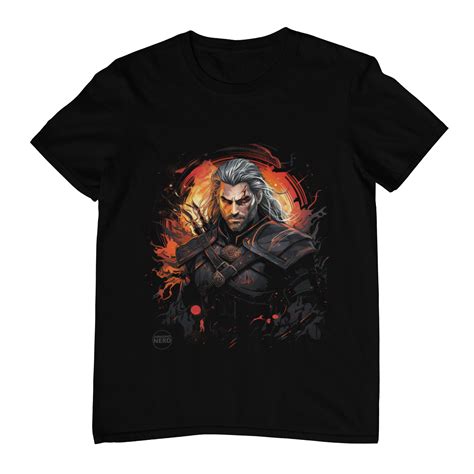 T Shirt Plus Size Camiseta Plus Size The Witcher Geralt R 89 90 Em