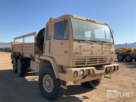 Surplus 2002 Stewart & Stevenson M1084A1 MTV 6x6 Cargo Truck w/Rear Mounted in Yermo, California ...