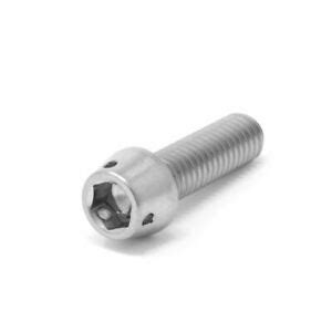 M Mm Titanium Taper Head Bolt Ti Allen Screw X Drilled Lock