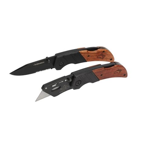 Husky 13 In 1 Multi Tool And Folding Sporting Knife Set The Home