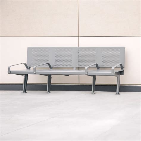 Transit Metal Bench Cal 717 Metro Bench Commercial Benches