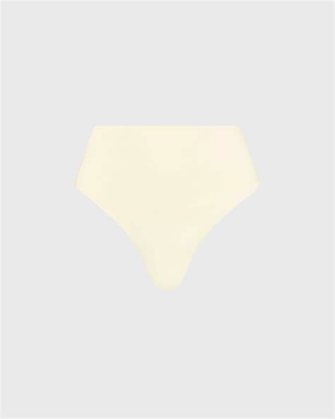 Women BONDI BORN Bikini Bottoms BONDI BORN Poppy Bikini Bottom Porcelain Fredrick Patel