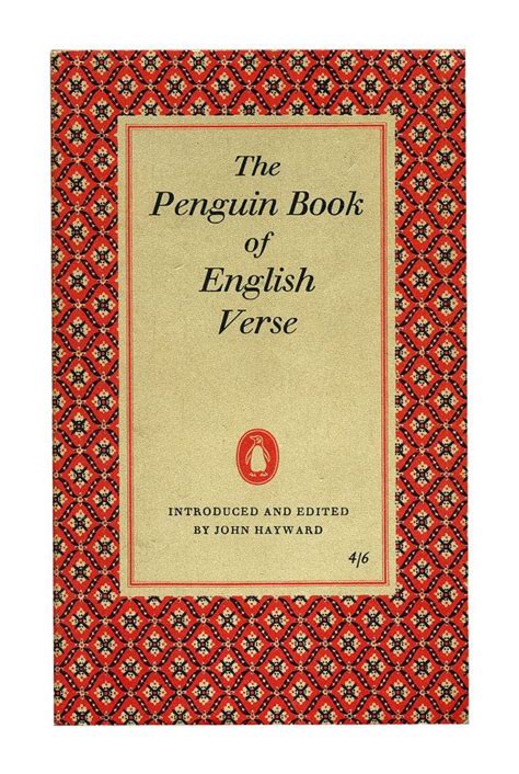 The Penguin Book Of English Verse Penguin Poets 1958 Available To