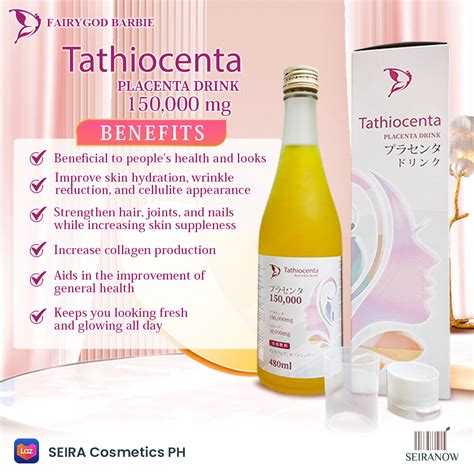 Tathiocenta Liquid Placenta Drink 150000mg By The Fairygodbarbie