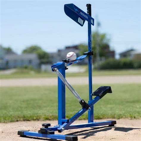 Louisville Slugger Blue Flame Pro Pitching Machine Anytime Baseball Supply