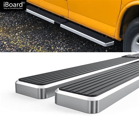 Iboard Stainless Steel Inch Running Boards Fit Chevy Express