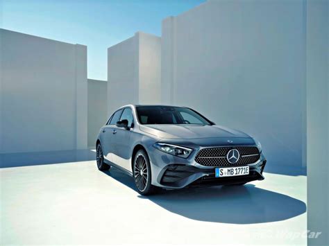 2023 Mercedes Benz A Class Facelift Unveiled Petrol Engines Get 48v