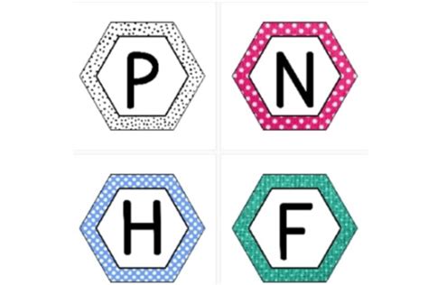 Polkadot Bulletin Board Letters Graphic By Vin Arts Creative Fabrica