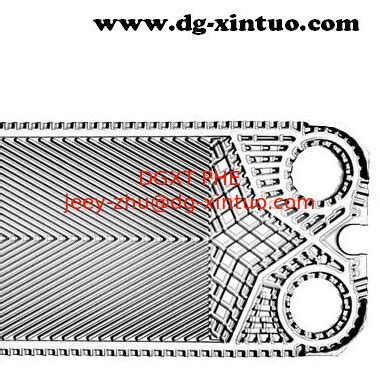 Ss Titanium Heat Exchanger Channel Plate For Gasketed Heat Exchanger