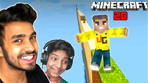 Playing Minecraft 2d With Techno Gamerz Techno Gamerz Minecraft Youtube