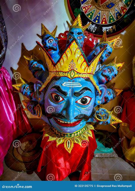 World Famous Mask Making Centre In Samaguri Satra In Majuli Island On