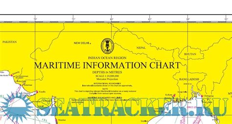 Maritime Information Chart Indian Ocean Region National