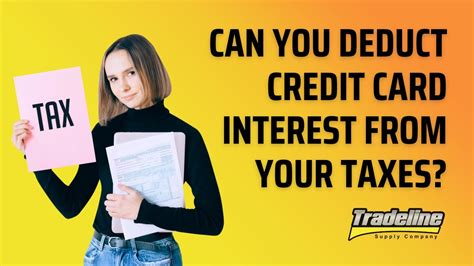 Can You Deduct Credit Card Interest From Your Tax Bill Youtube