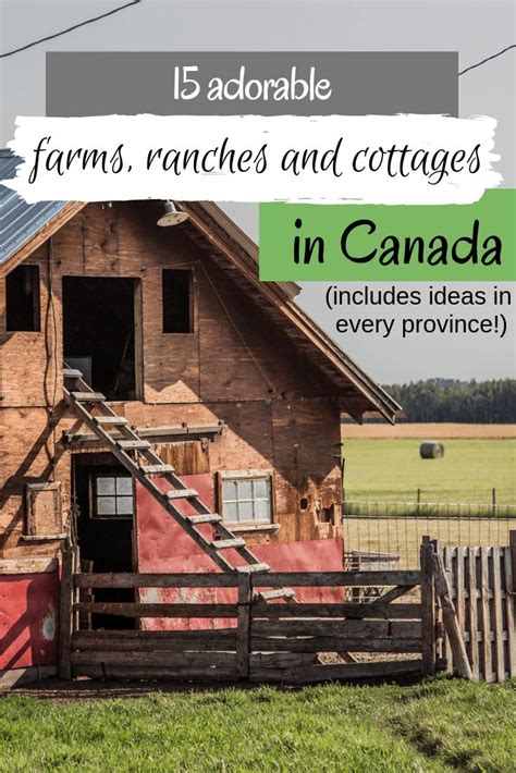 15 Unique Staycation Ideas In Canada Farm Tourism Staycation Agritourism