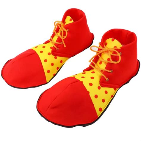 MANN HALLOWEENKOSTÜM NARRENSCHUHE Clownkostüm Für Damen Clownschuhe EUR