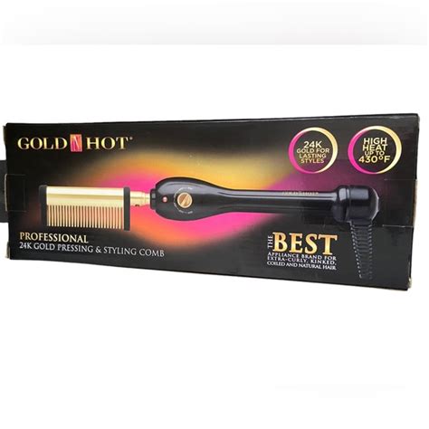 Gold N Hot Hair Gold N Hot Professional K Gold Pressing Styling