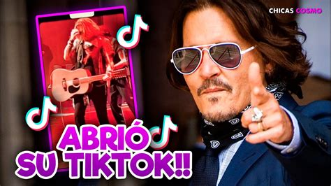 Es Oficial Johnny Depp Abre Su Propia Cuenta De Tiktok DespuÉs De Que