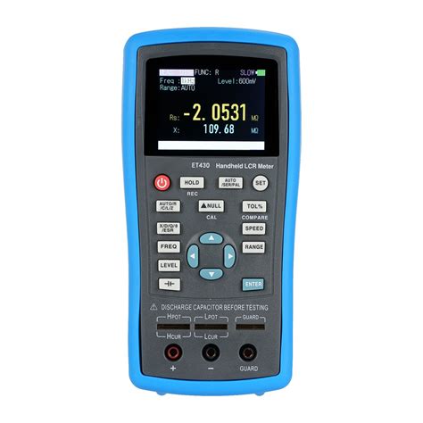 Shieny Lcr Meter Handheld Khz Lcr Meter Lcr Tester Lcr Meter