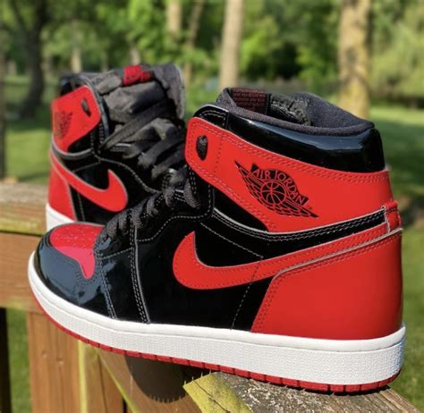 Air Jordan 1 Bred Patent Leather 555088 063 Release Date Sbd