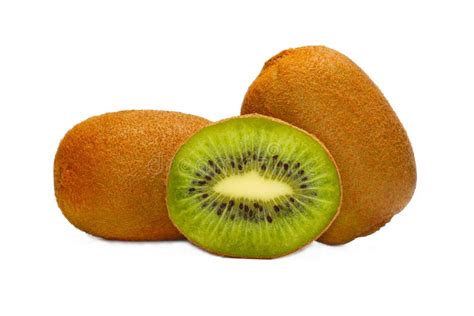 Kiwi Fatia Isolada Em Fundo Branco Foto De Stock Imagem De Quivi