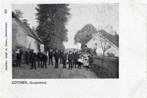 foto dorpsstraat te cothen oozonl