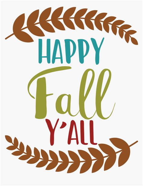 Transparent Happy Fall Y All Clipart - Happy Fall Y All Png Transparent ...